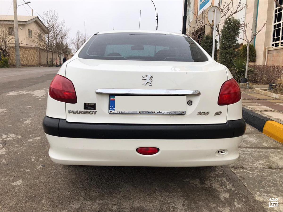 فروش پژو 206 SD V20 ۱۳۸۹ سفید بدون رنگ مشهد دانش آموز (۵ خرداد ۱۴۰۳)