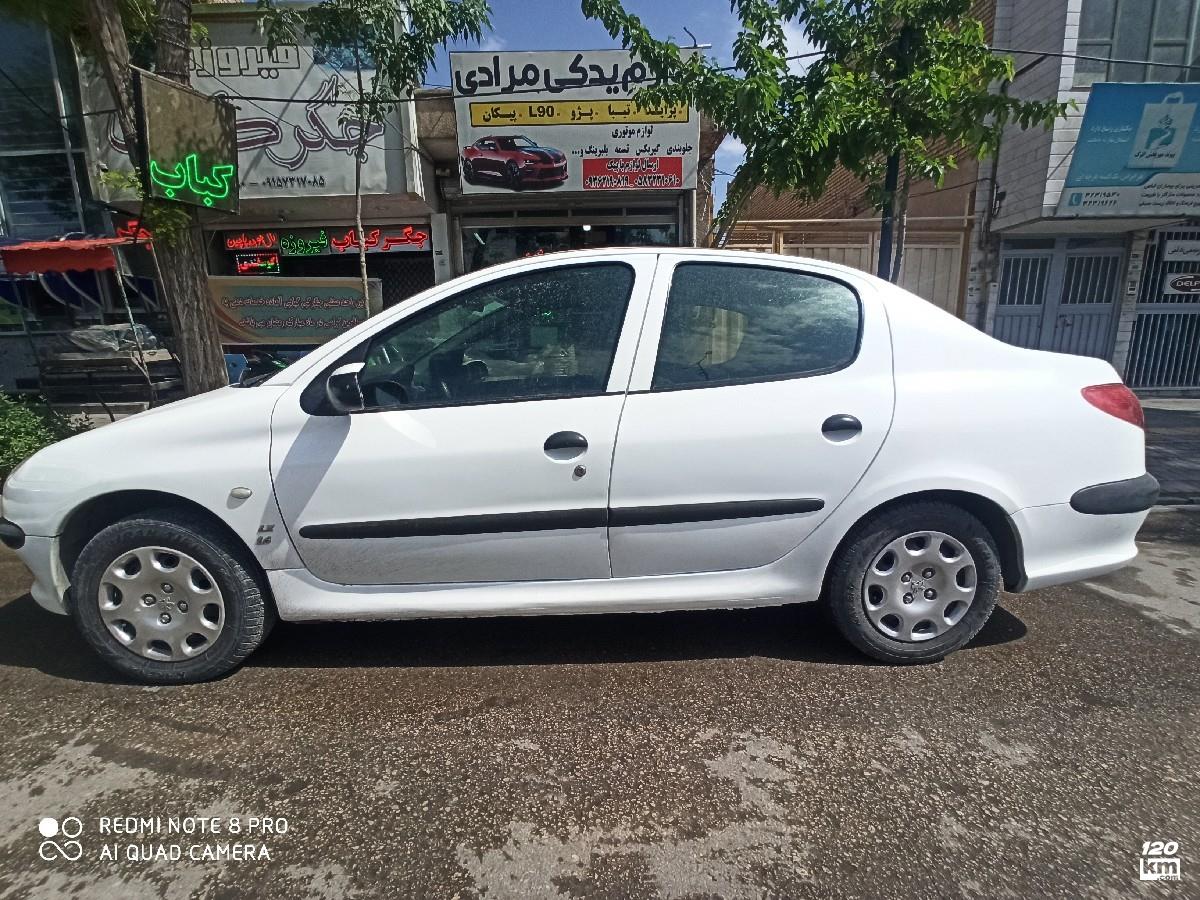 فروش پژو 206 SD V8 ۱۳۹۵ سفید کاپوت تعویض بجنورد (۶ خرداد ۱۴۰۳)