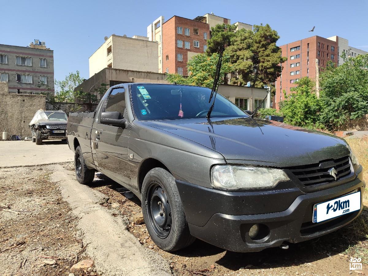 فروش وانت آریسان ۱۴۰۲ دوگانه سوز خاکستری بدون رنگ تهران میدان هروی (۱۶ خرداد ۱۴۰۳)