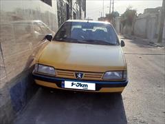 120km.com | فروش پژو، 405، GLX، مدل ۱۳۹۶، زرد، تهران، قیامدشت