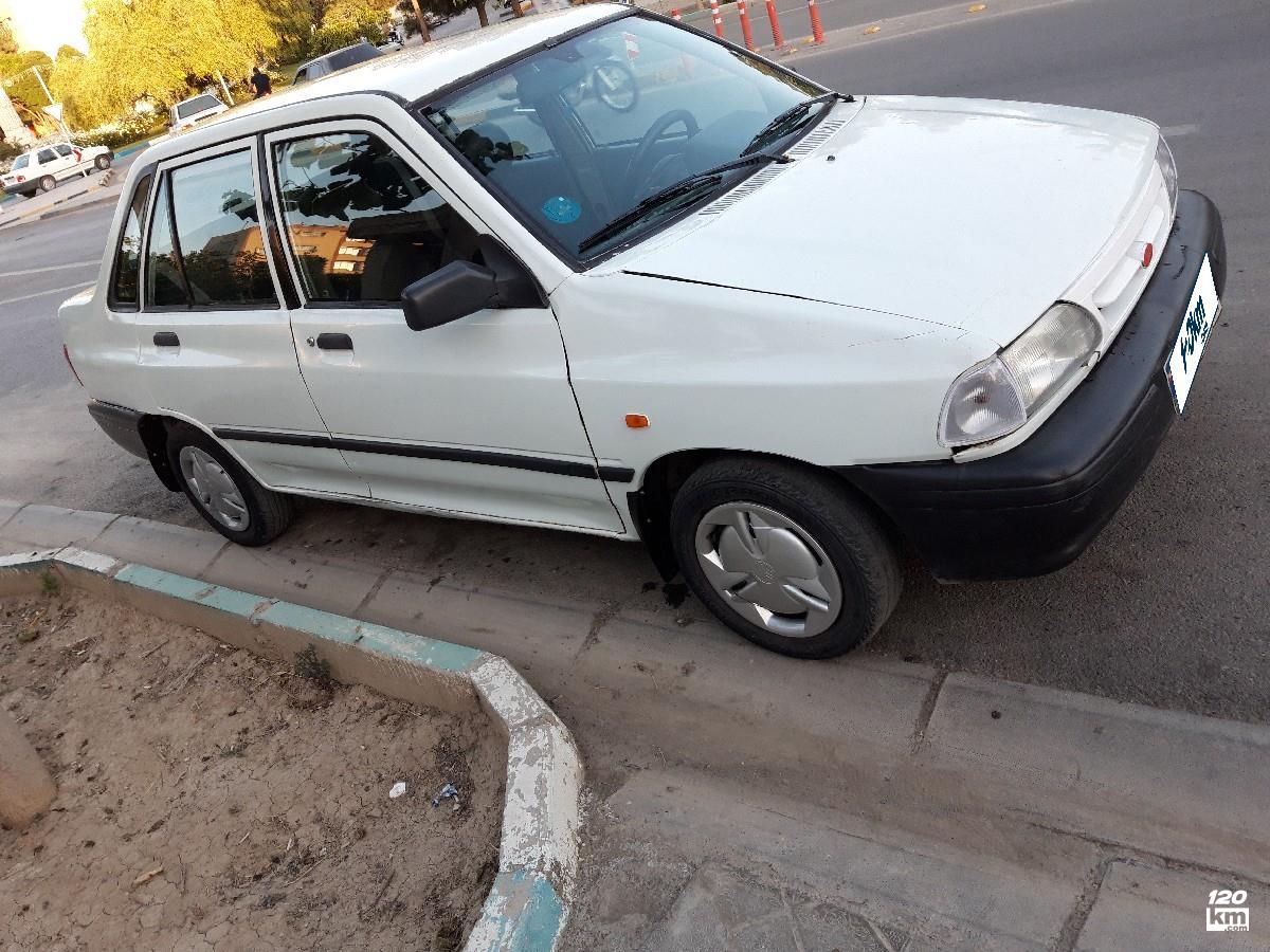  قسطی فروش پراید صندوقدار ۱۳۷۷ دوگانه سوز سفید دور رنگ اصفهان پروین (۱۰ تیر ۱۴۰۳)