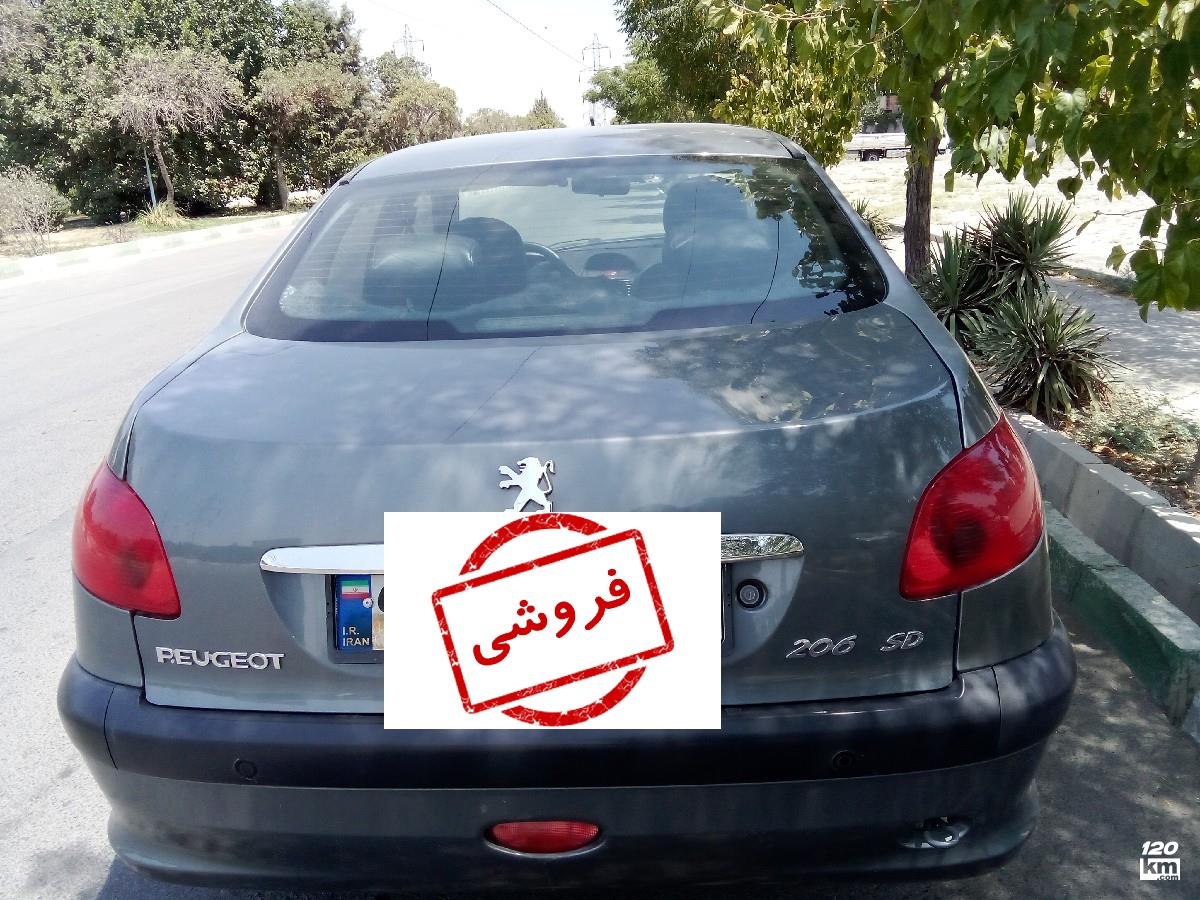 فروش پژو 206 SD V8 ۱۳۹۶ خاکستری تصادفی تهران شهر ری (۵ مرداد ۱۴۰۳)