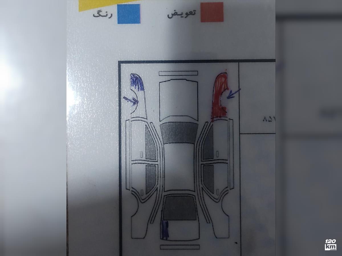 فروش پراید 111 SX ۱۳۹۱ آبی دو لکه رنگ تهران شهریار (۶ مرداد ۱۴۰۳)