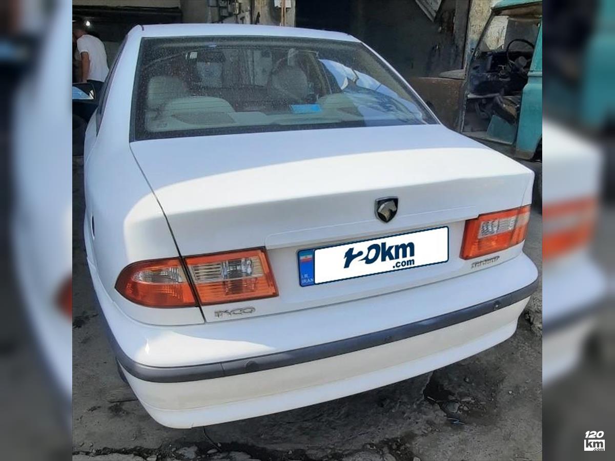 فروش سمند LX EF7 ۱۳۹۴ دوگانه سوز سفید درب تعویض رشت رشتیان (۲۳ شهریور ۱۴۰۳)