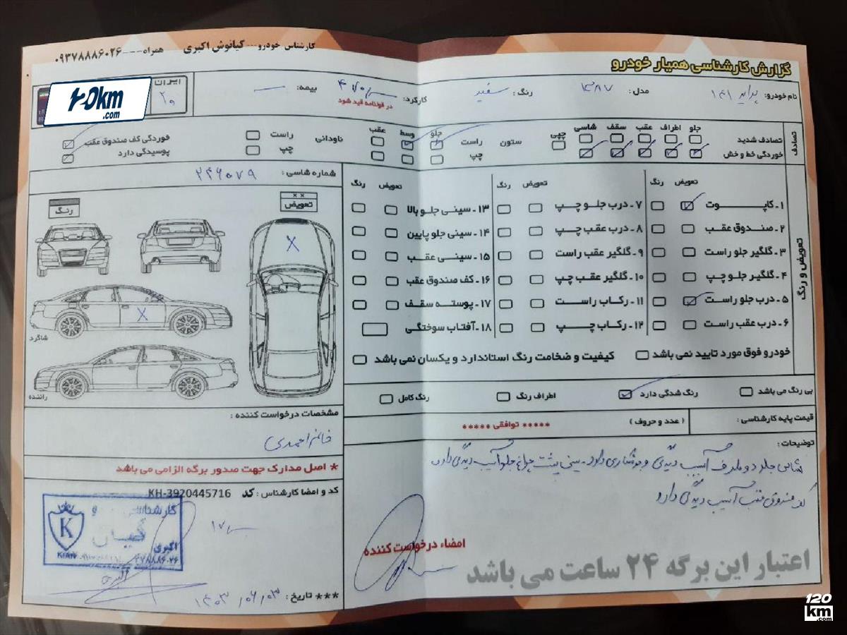 فروش پراید 141 ۱۳۸۷ سفید بدون رنگ تهران نظام آباد (۲۶ شهریور ۱۴۰۳)