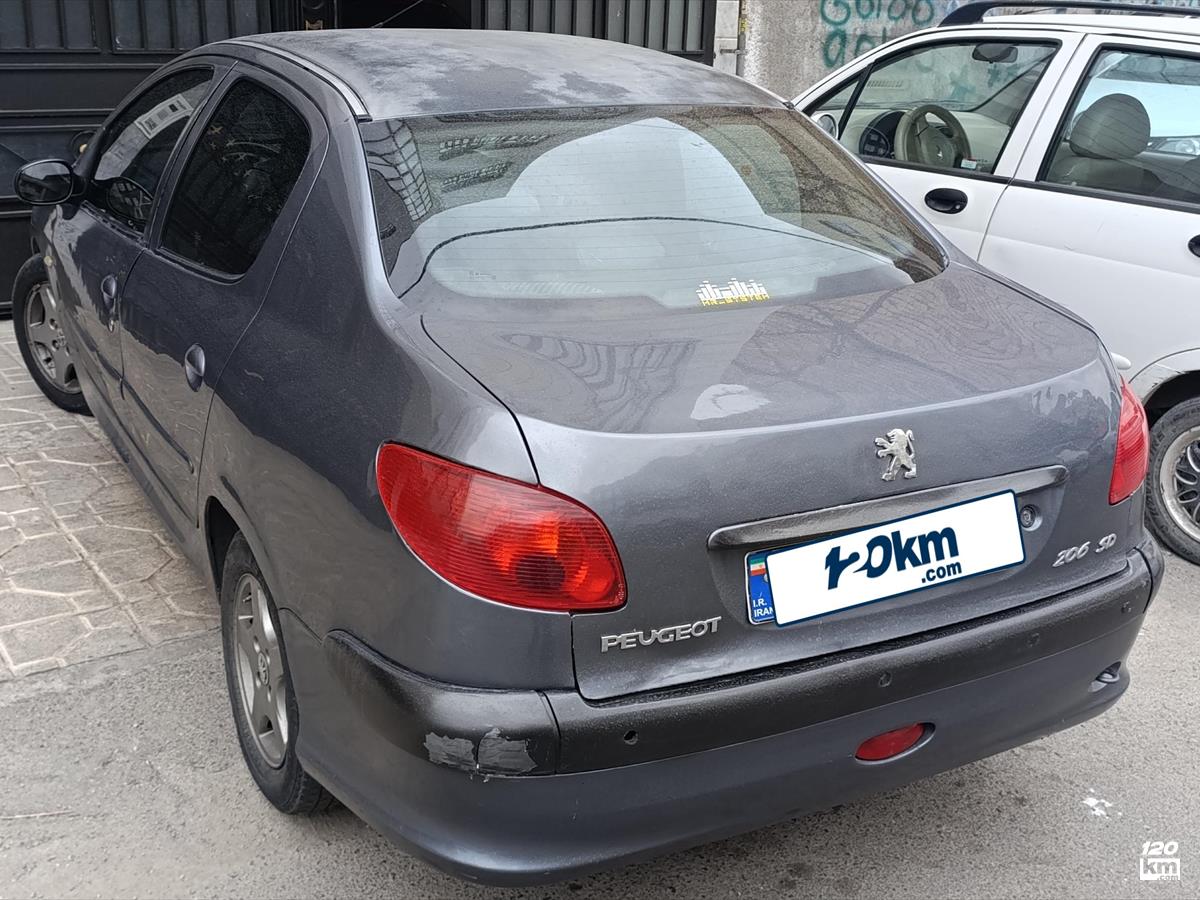 فروش پژو 206 SD V8 ۱۳۸۹ دلفینی دور رنگ مشهد آزادشهر (۲۱ مهر ۱۴۰۳)