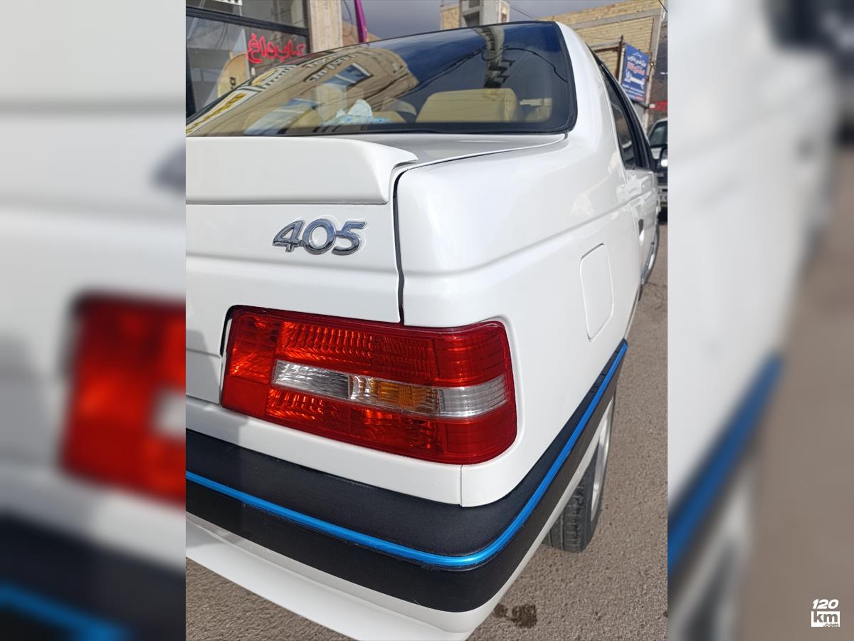 فروش پژو 405 SLX ۱۳۹۸ سفید بدون رنگ اردبیل علی آباد (۱۲ آذر ۱۴۰۳)