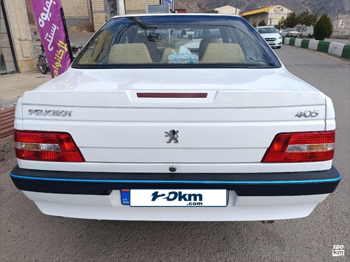 فروش پژو 405 SLX ۱۳۹۸ سفید بدون رنگ اردبیل علی آباد (۱۲ آذر ۱۴۰۳)