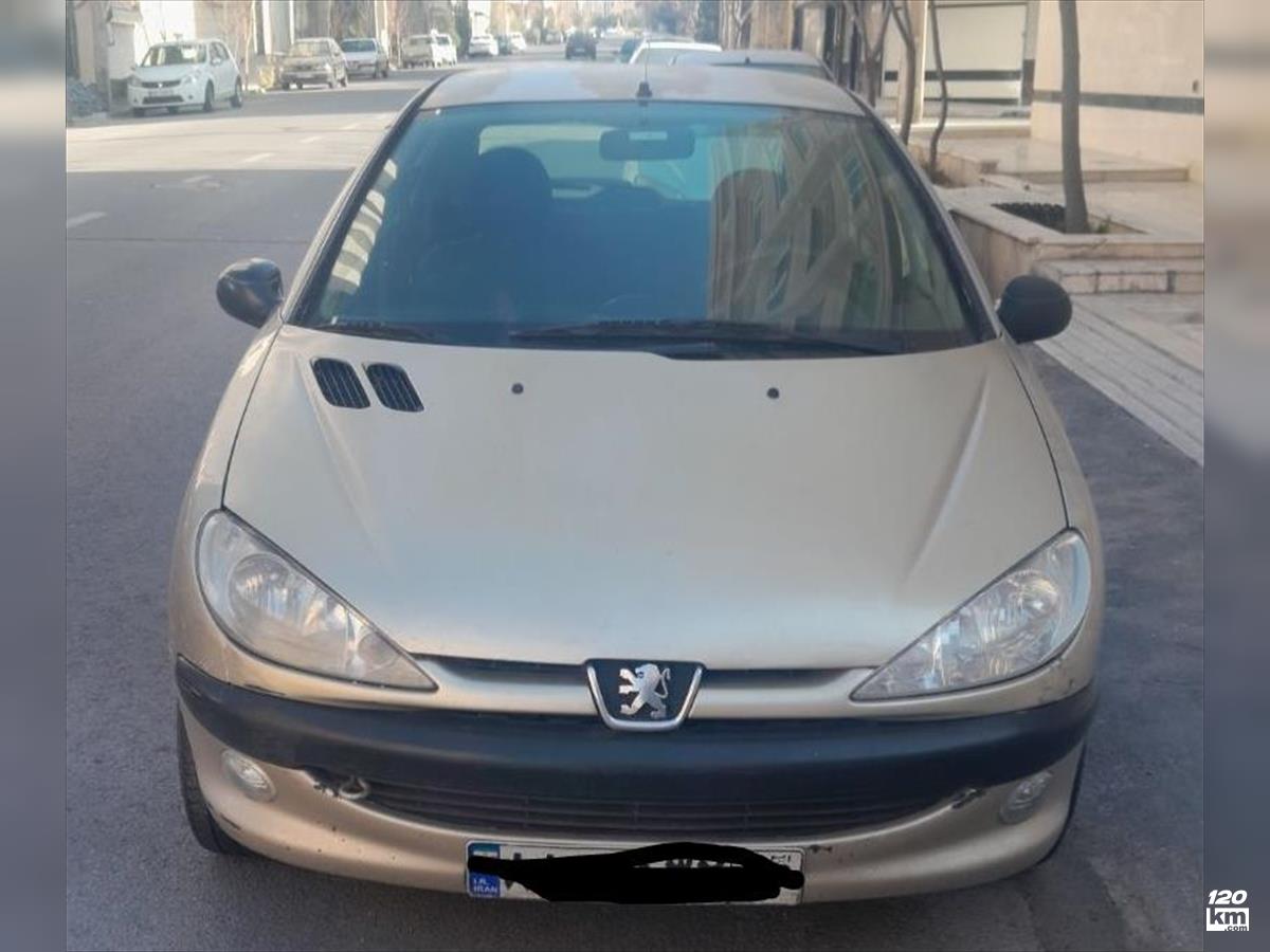 فروش پژو 206 تیپ 2 ۱۳۸۲ بژ چند لکه رنگ قم شهرک قدس (۲۱ دی ۱۴۰۳)