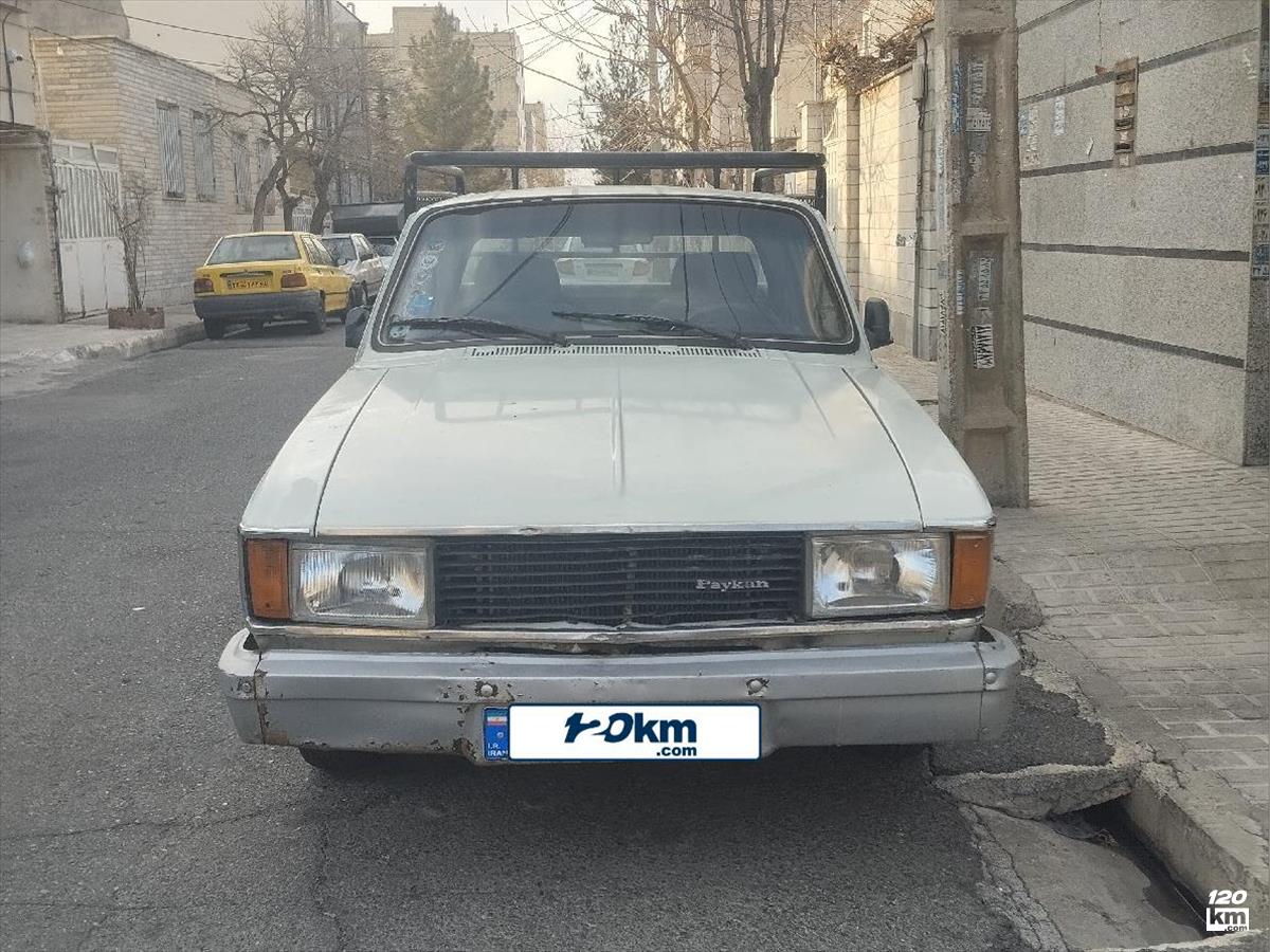 فروش پیکان وانت ۱۳۹۳ دوگانه سوز سفید کامل رنگ کرج باغستان (۲۷ دی ۱۴۰۳)
