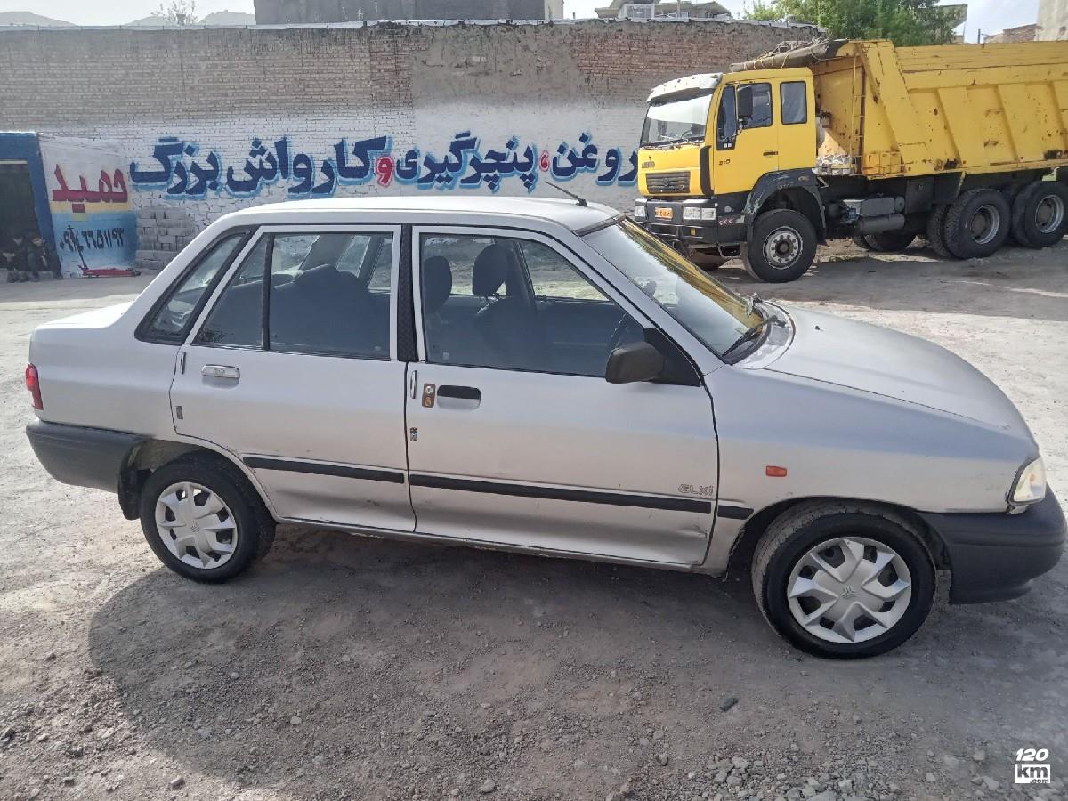 فروش پراید صندوقدار ۱۳۸۹ (کم کارکرد) تیتانیومی چند لکه رنگ آذربایجان شرقی اهر (۱۹ فروردین ۱۴۰۴)