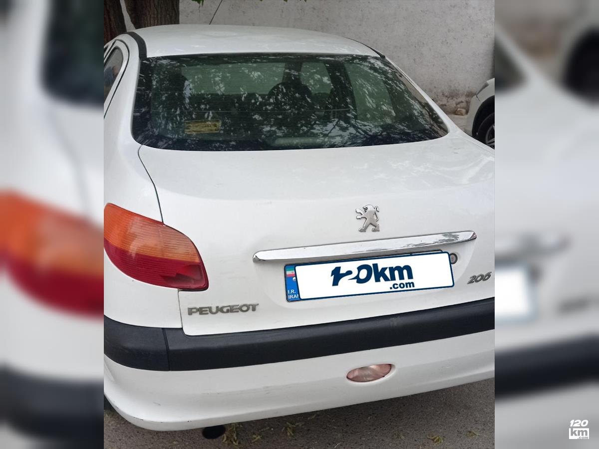 فروش پژو 206 SD V8 ۱۳۸۹ سفید دور رنگ مشهد قاسم آباد (شهرک غرب) (۲۲ فروردین ۱۴۰۴)