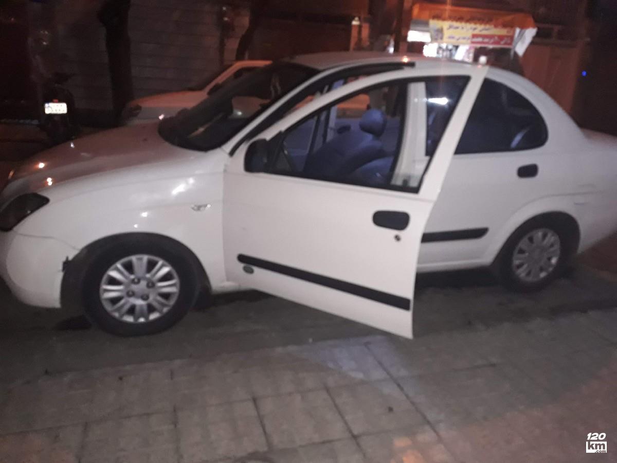 فروش تیبا صندوقدار ۱۳۹۵ دوگانه سوز سفید دور رنگ تهران خانی آباد (۲۹ فروردین ۱۴۰۴)