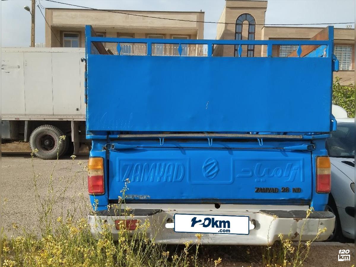 فروش نیسان زامیاد z24 ۱۳۹۵ دیزلی آبی بدون رنگ شیراز صدرا فاز دو (۳۱ فروردین ۱۴۰۴)