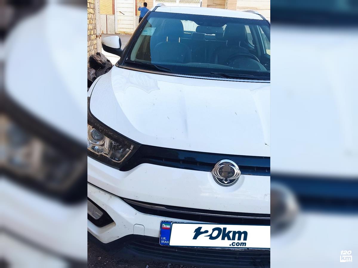 فروش سانگ یانگ تیوولی ۲۰۱۸ سفید بدون رنگ کرمان رفسنجان (۳۱ فروردین ۱۴۰۴)