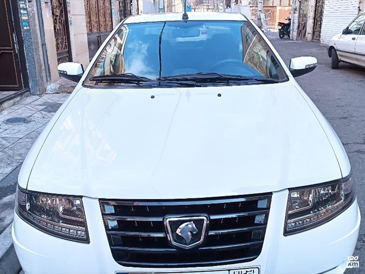 فروش سمند سورن ۱۴۰۲ سفید بدون رنگ تهران خزانه (۱ اردیبهشت ۱۴۰۴)