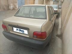120km.com | فروش پراید، صندوقدار، مدل ۱۳۸۵، بژ، اصفهان، خمینی شهر