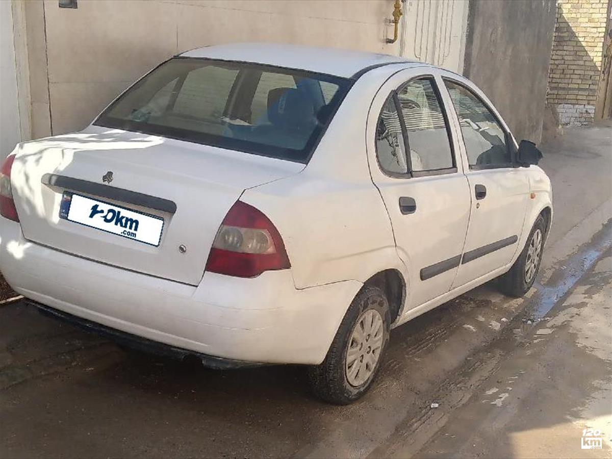 فروش تیبا صندوقدار ۱۳۹۳ دوگانه سوز سفید کامل رنگ مشهد رسالت (۴ اردیبهشت ۱۴۰۴)