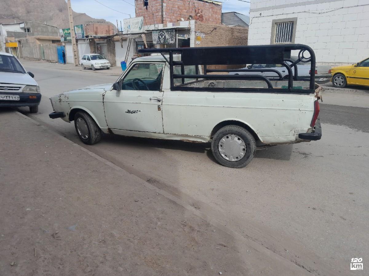 فروش پیکان وانت ۱۳۸۶ دوگانه سوز سفید یخچالی بدون رنگ کرمان (۴ اردیبهشت ۱۴۰۴)