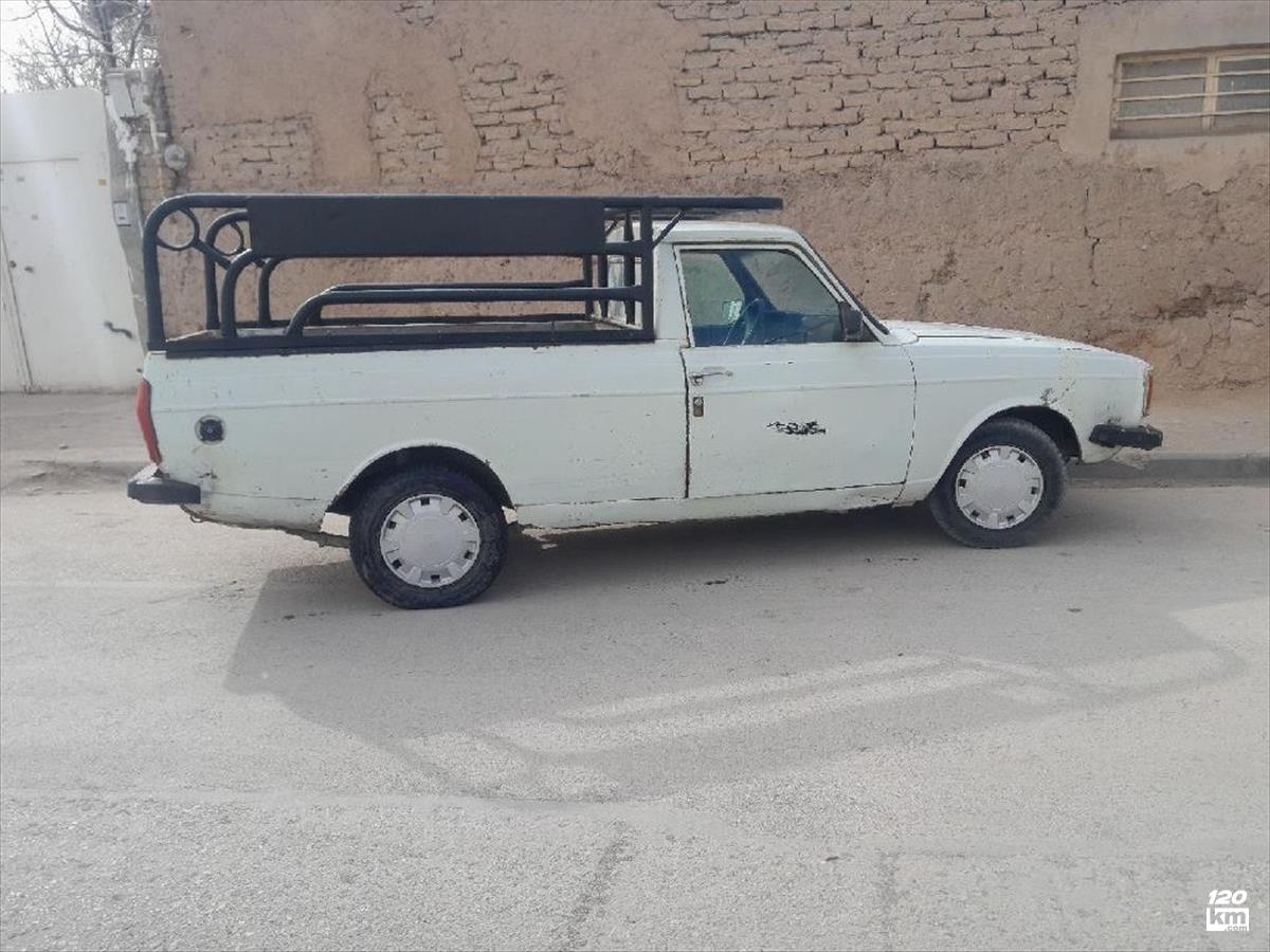 فروش پیکان وانت ۱۳۸۶ دوگانه سوز سفید یخچالی بدون رنگ کرمان (۴ اردیبهشت ۱۴۰۴)