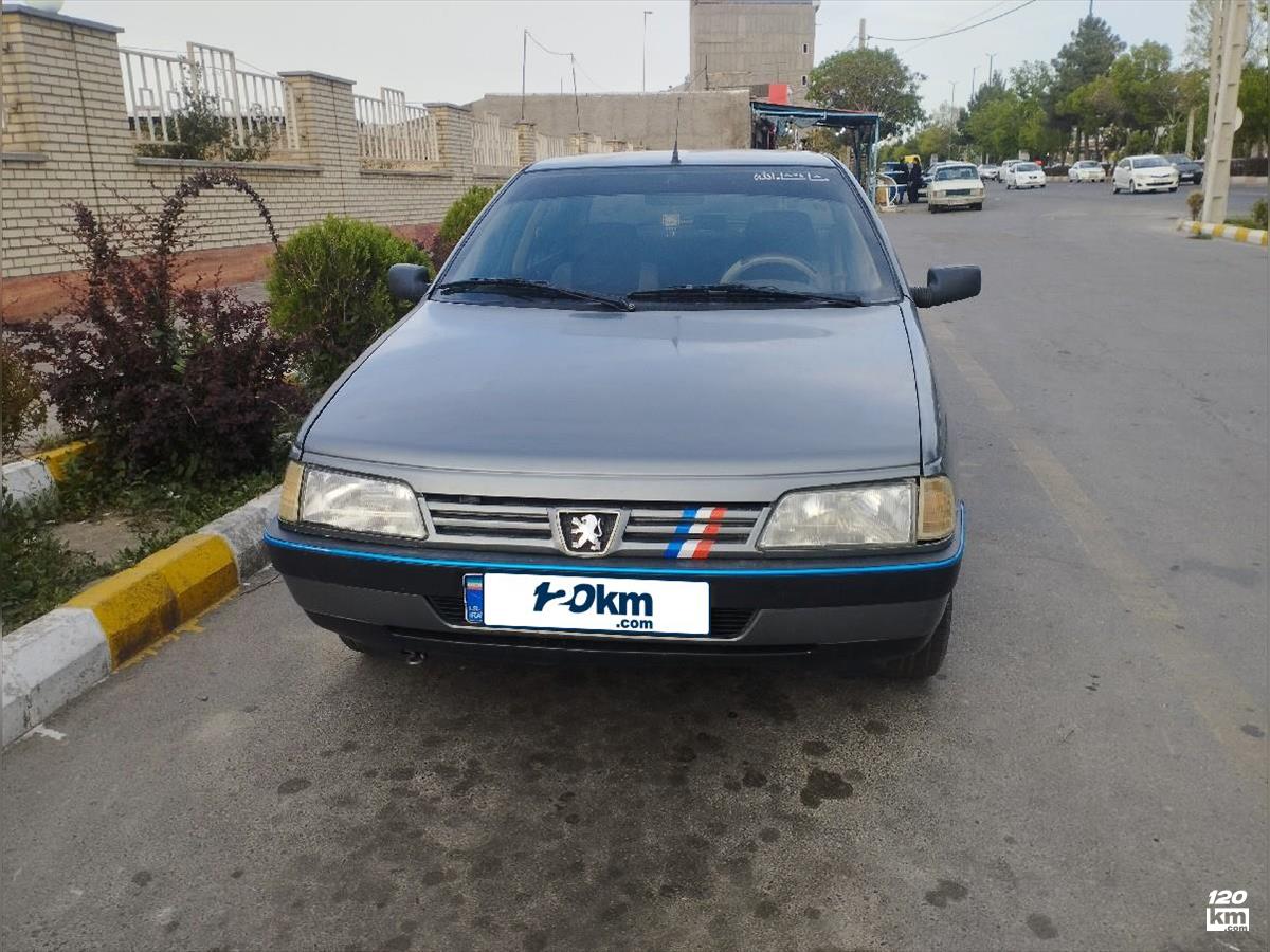 فروش پژو 405 GLX ۱۳۹۱ خاکستری دو لکه رنگ تبریز راه آهن (۵ اردیبهشت ۱۴۰۴)