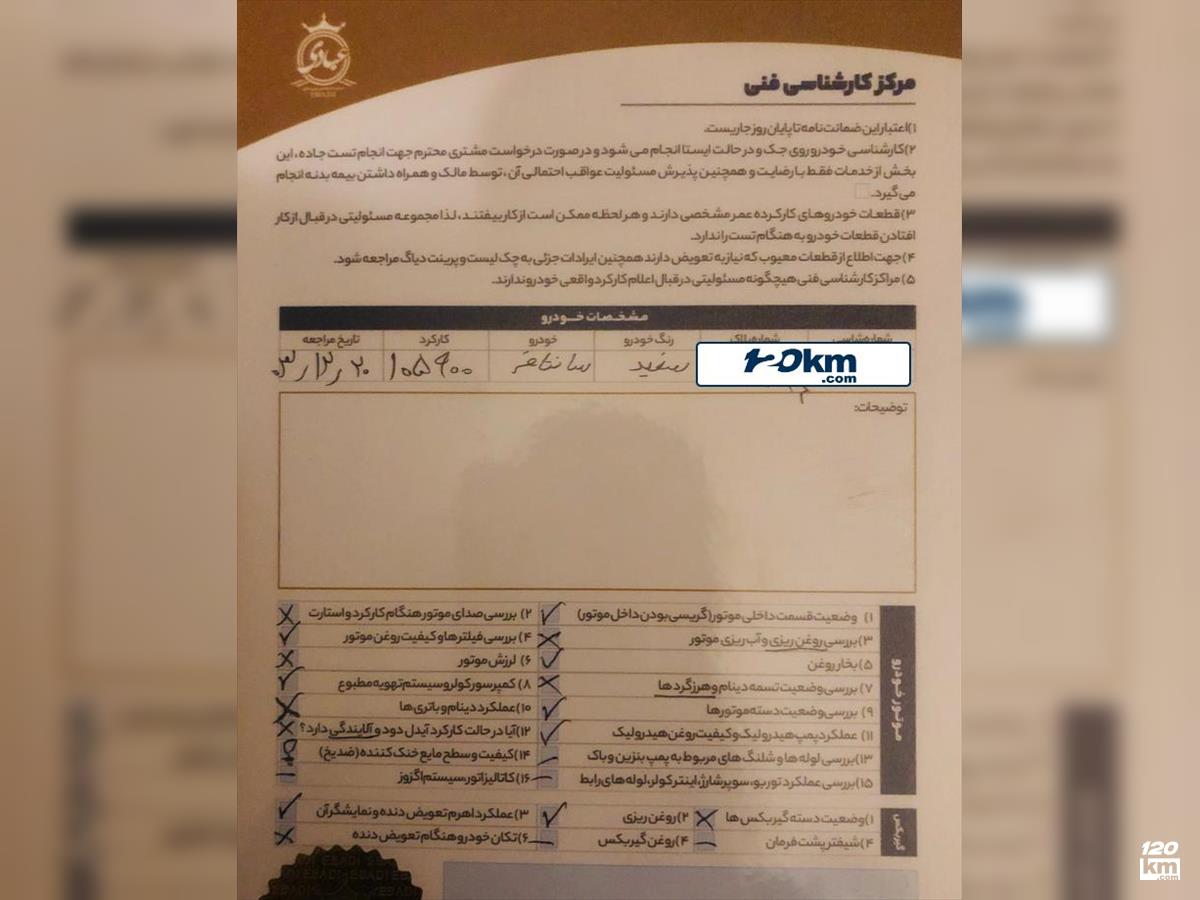 فروش هیوندای سانتافه ix45 ۲۰۱۴ (کم کارکرد) سفید بدون رنگ تهران (۵ اردیبهشت ۱۴۰۴)