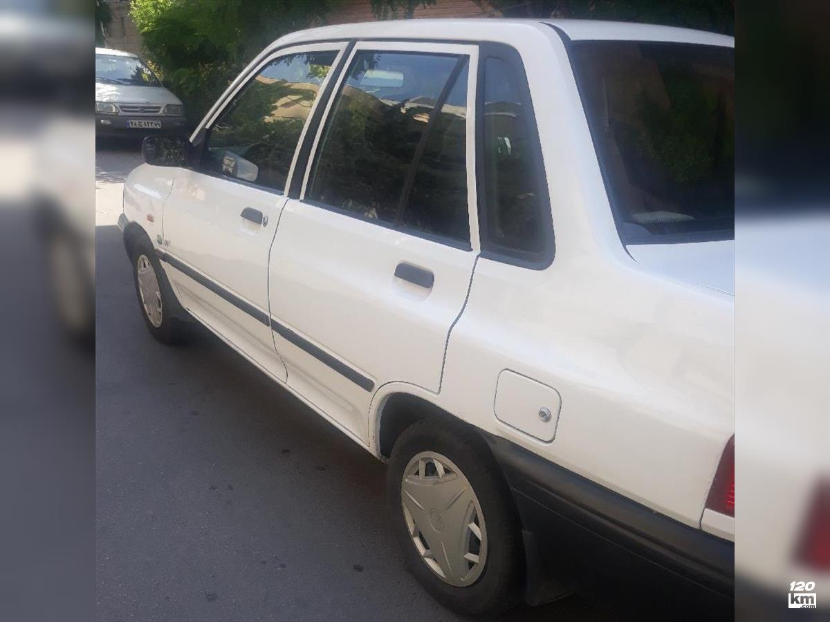 فروش پراید 131 TL ۱۳۹۲ دوگانه سوز سفید بدون رنگ قزوین (۶ اردیبهشت ۱۴۰۴)