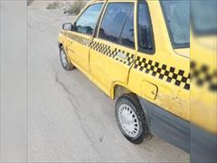 120km.com | فروش پراید، صندوقدار، مدل ۱۳۸۶، زرد، کرمان
