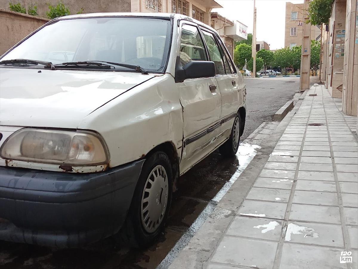 فروش پراید صندوقدار ۱۳۸۰ (کم کارکرد) سفید دور رنگ قزوین تاکستان (۸ اردیبهشت ۱۴۰۴)
