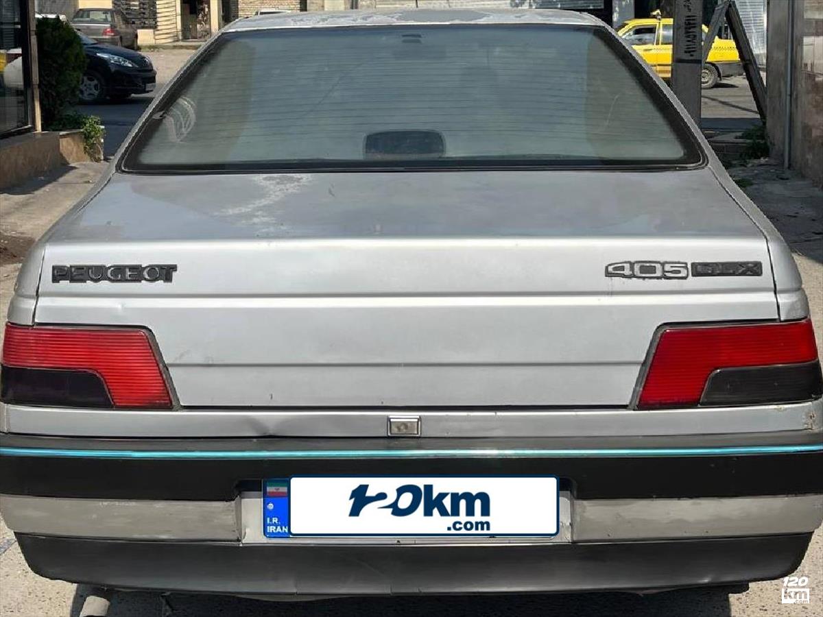 فروش پژو 405 GLX ۱۳۹۰ دوگانه سوز نقره ای یک لکه رنگ مازندران آمل (۹ اردیبهشت ۱۴۰۴)