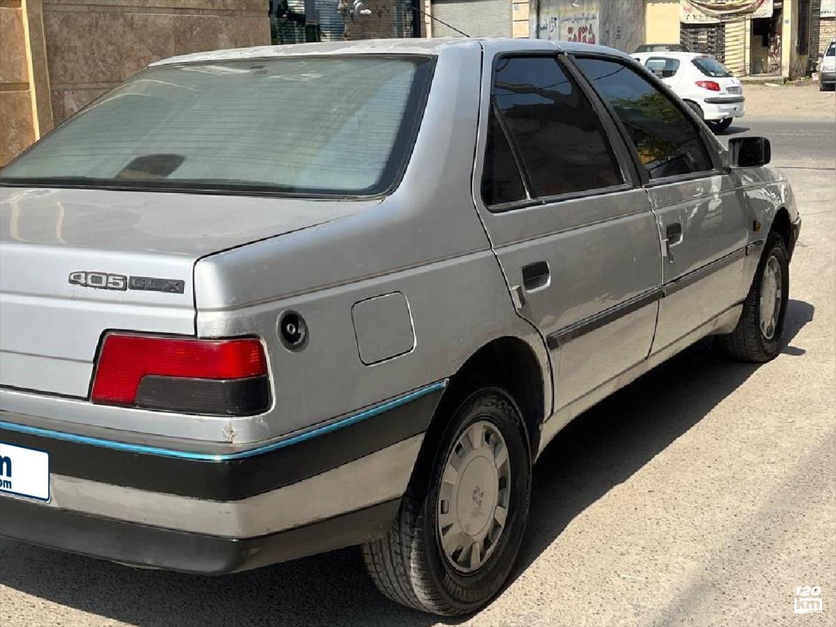 فروش پژو 405 GLX ۱۳۹۰ دوگانه سوز نقره ای یک لکه رنگ مازندران آمل (۹ اردیبهشت ۱۴۰۴)
