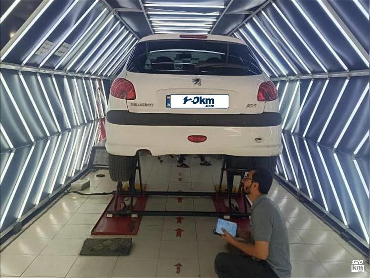فروش پژو 206 تیپ 2 ۱۳۹۸ سفید کامل رنگ مشهد کوهسنگی (۹ اردیبهشت ۱۴۰۴)