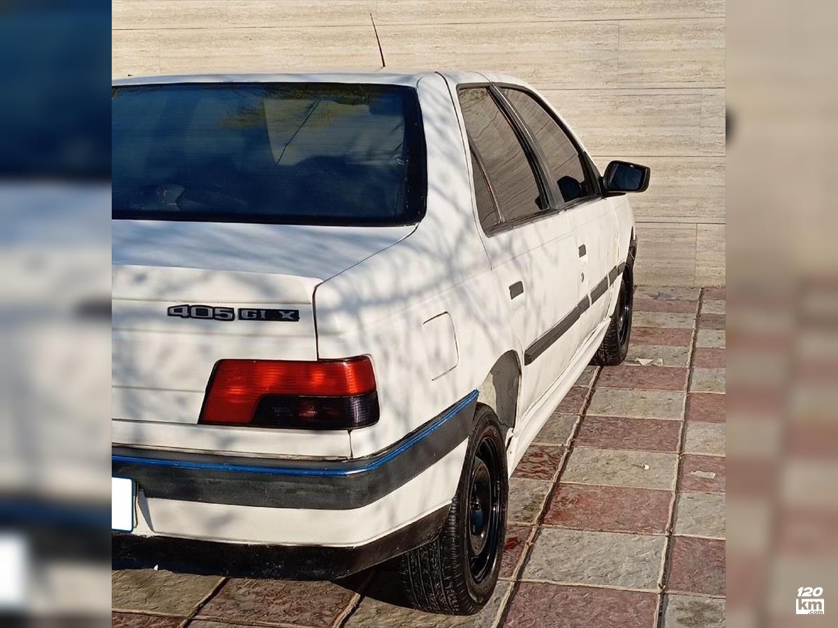 فروش پژو 405 GLX ۱۳۸۲ دوگانه سوز سفید کامل رنگ مشهد بلوار توس (۱۰ اردیبهشت ۱۴۰۴)