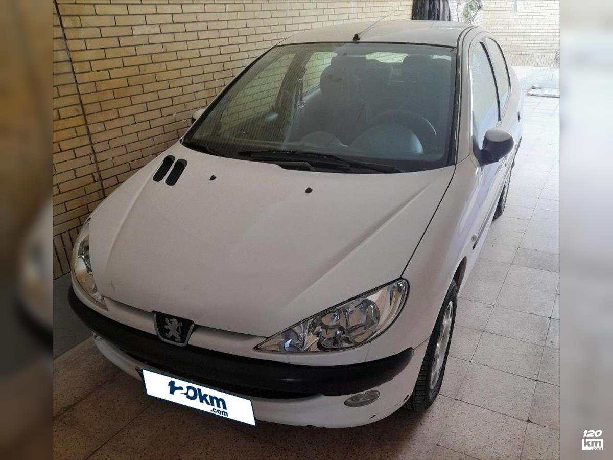 فروش پژو 206 SD V8 ۱۳۸۹ سفید یک لکه رنگ اصفهان نجف آباد (۱۱ اردیبهشت ۱۴۰۴)