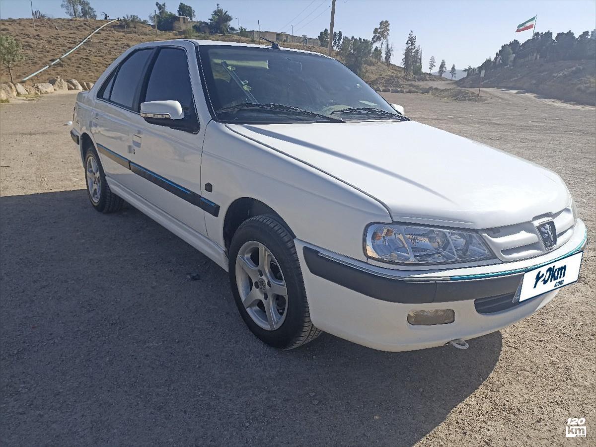 فروش پژو پارس LX ۱۳۹۹ سفید چند لکه رنگ فارس فسا (۱۳ اردیبهشت ۱۴۰۴)