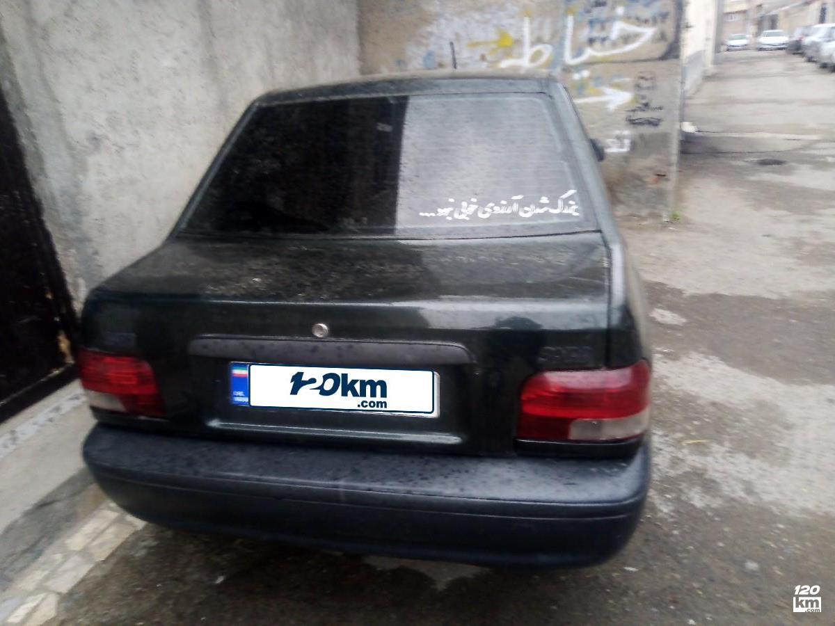 فروش پراید صندوقدار ۱۳۸۴ (کم کارکرد) یشمی چند لکه رنگ اردبیل وحدت (۱۴ اردیبهشت ۱۴۰۴)
