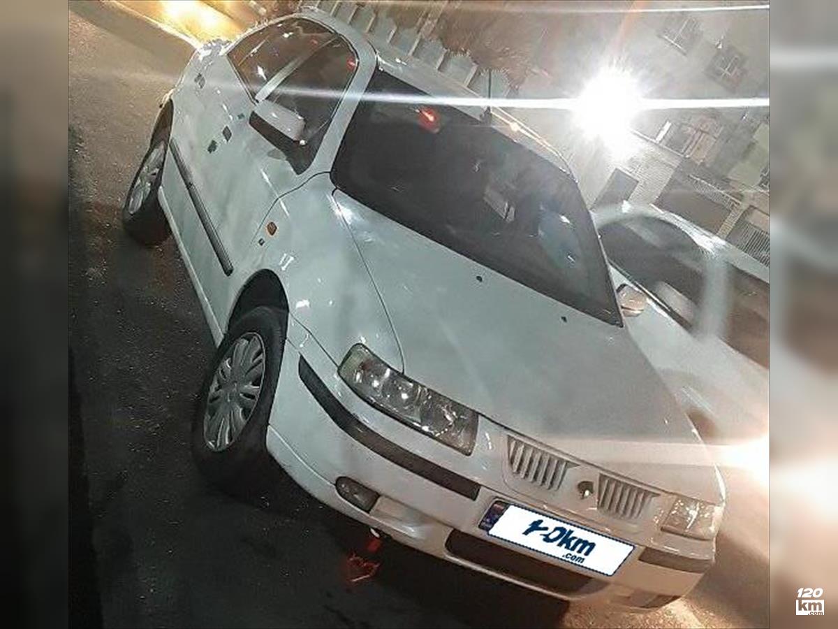فروش سمند LX ۱۳۹۵ سفید دور رنگ تهران اسلامشهر (۱۴ اردیبهشت ۱۴۰۴)