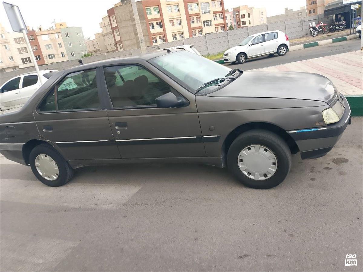 فروش پژو 405 GLX ۱۳۸۱ خاکستری دو لکه رنگ قزوین (۱۶ اردیبهشت ۱۴۰۴)