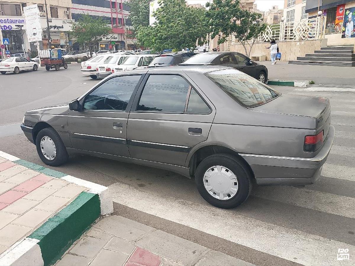 فروش پژو 405 GLX ۱۳۸۱ خاکستری دو لکه رنگ قزوین (۱۶ اردیبهشت ۱۴۰۴)