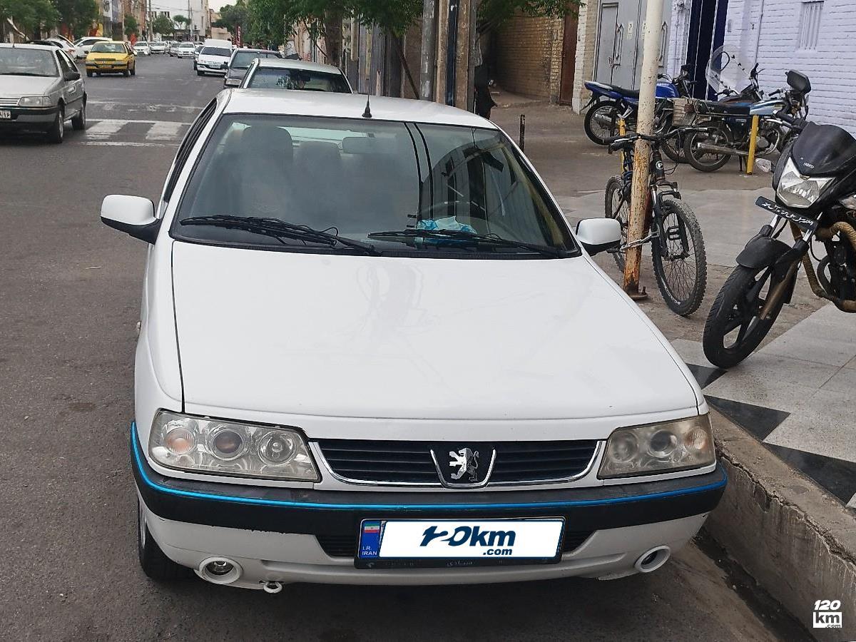 فروش پژو 405 SLX ۱۳۹۷ سفید بدون رنگ قم توحید (۱۶ اردیبهشت ۱۴۰۴)