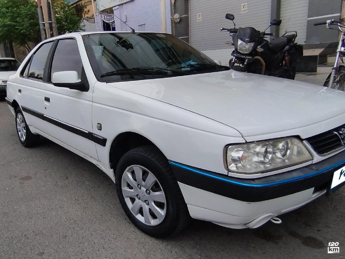 فروش پژو 405 SLX ۱۳۹۷ سفید بدون رنگ قم توحید (۱۶ اردیبهشت ۱۴۰۴)