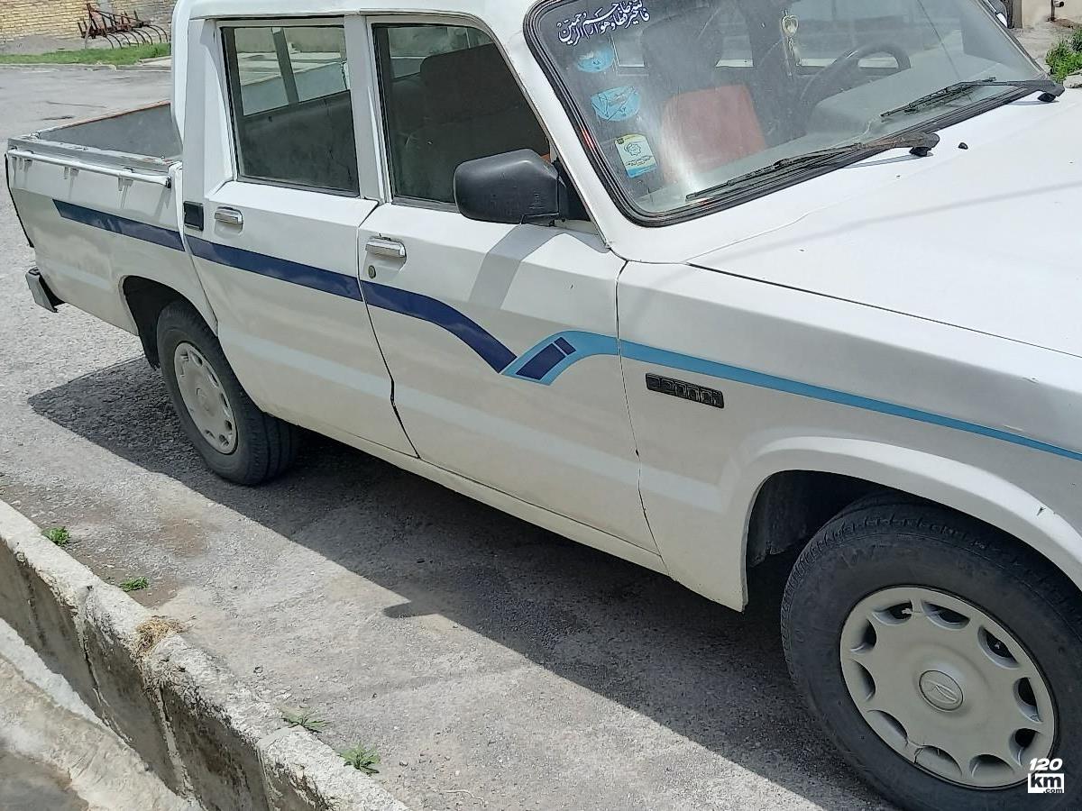 فروش مزدا وانت دو کابین ۱۳۸۵ سفید دور رنگ ایلام ارکواز (۱۶ اردیبهشت ۱۴۰۴)