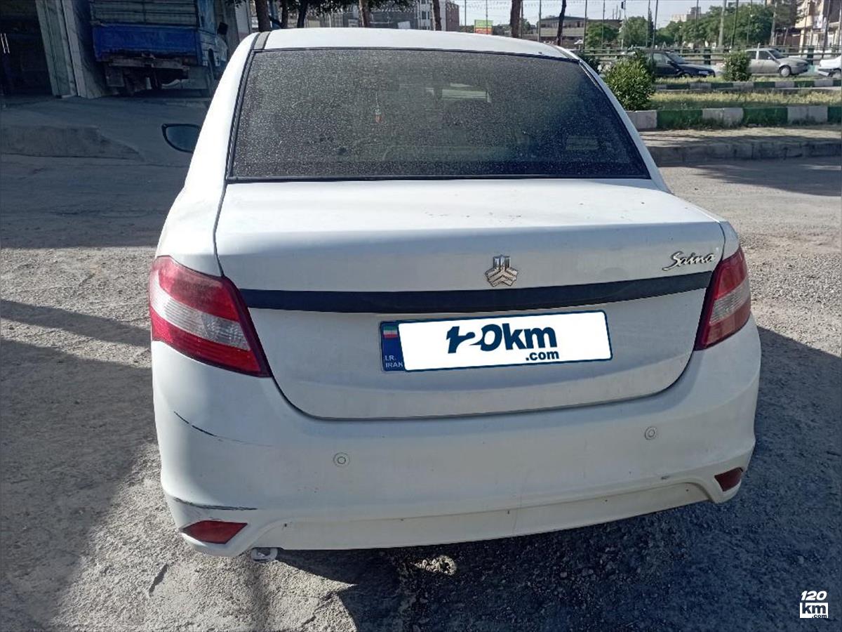 فروش ساینا S ۱۳۹۹ سفید بدون رنگ کرمان (۱۷ اردیبهشت ۱۴۰۴)