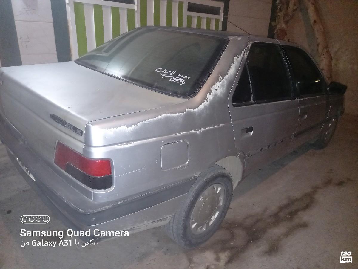 فروش پژو 405 GLX ۱۳۸۸ دوگانه سوز نقره ای بدون رنگ یزد اردکان (۱۸ اردیبهشت ۱۴۰۴)