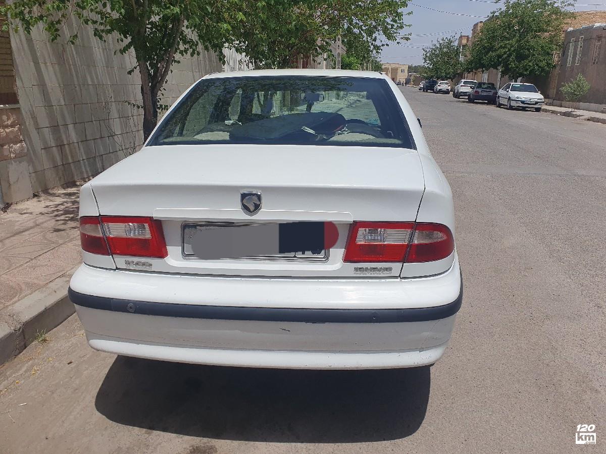 فروش سمند LX EF7 ۱۳۹۰ سفید دو لکه رنگ کرمان سیرجان (۱۸ اردیبهشت ۱۴۰۴)
