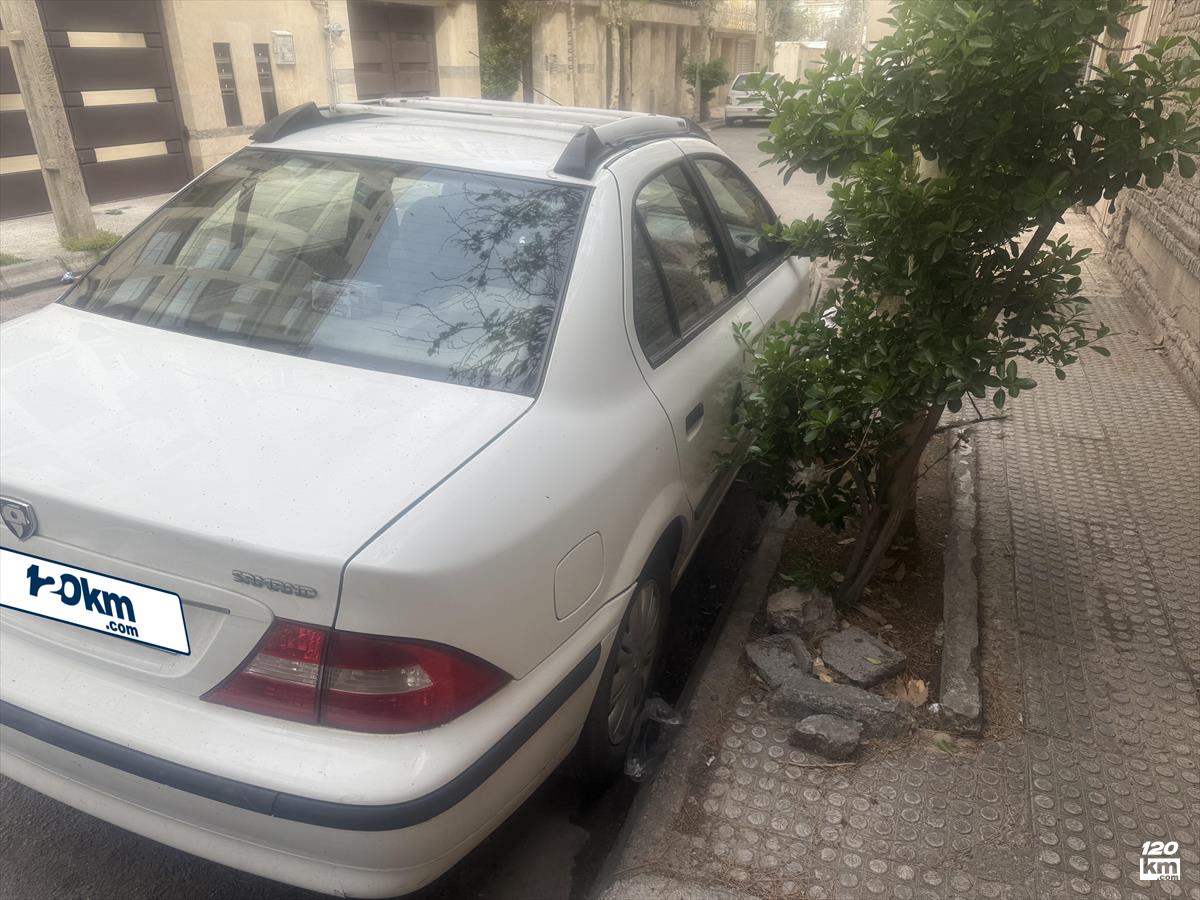 فروش سمند SE ۱۳۹۴ سفید بدون رنگ مشهد صیاد شیرازی (۱۸ اردیبهشت ۱۴۰۴)