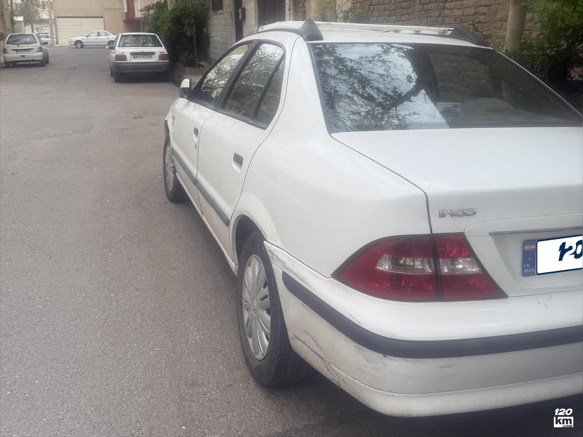 فروش سمند SE ۱۳۹۴ سفید بدون رنگ مشهد صیاد شیرازی (۱۸ اردیبهشت ۱۴۰۴)