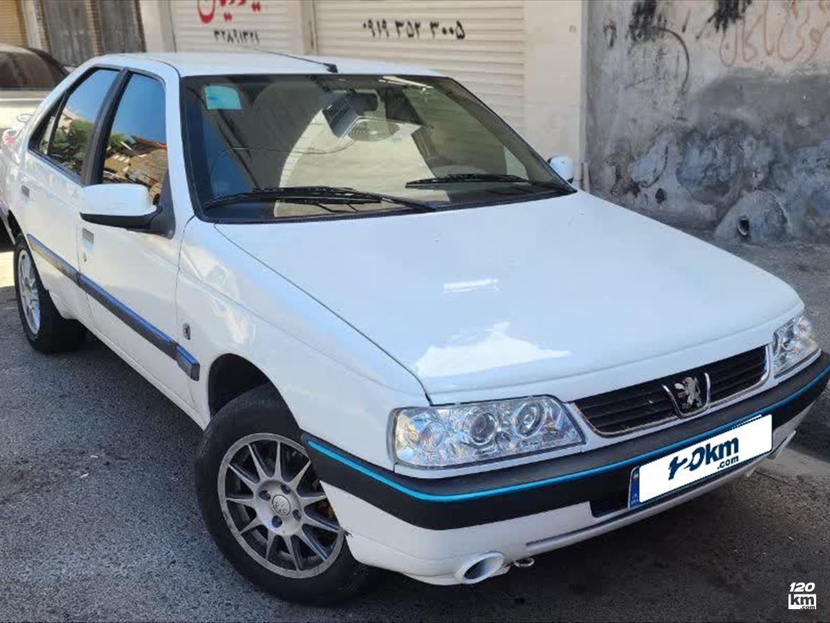 فروش پژو 405 SLX ۱۳۹۶ سفید دور رنگ قم زنبیل‌آباد (شهید صدوقی) (۱۸ اردیبهشت ۱۴۰۴)