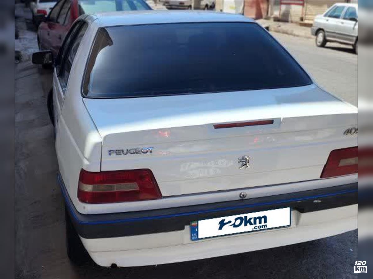 فروش پژو 405 SLX ۱۳۹۶ سفید دور رنگ قم زنبیل‌آباد (شهید صدوقی) (۱۸ اردیبهشت ۱۴۰۴)
