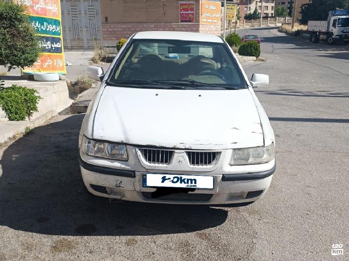 فروش سمند LX ۱۳۸۷ دوگانه سوز سفید کامل رنگ شیراز شهرک گلستان (۱۹ اردیبهشت ۱۴۰۴)